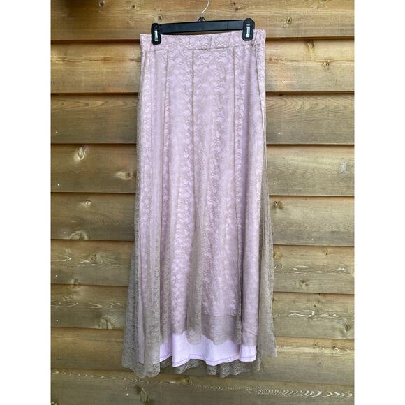 Free People Shape of you lilac lace 2 piece skirt set - Picture 5 of 11